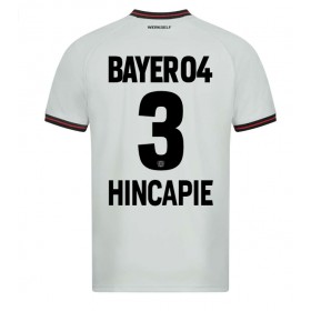 Bayer Leverkusen Piero Hincapie #3 Borta Kläder 2023-24 Kortärmad